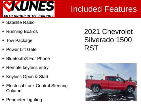 Used 2021 Chevrolet Silverado 1500 RST w/ All Star Edition Plus image 3