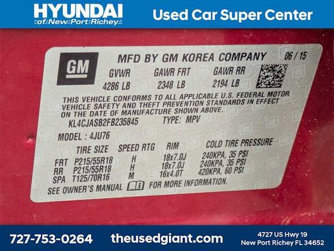 Used 2015 Buick Encore FWD image 29