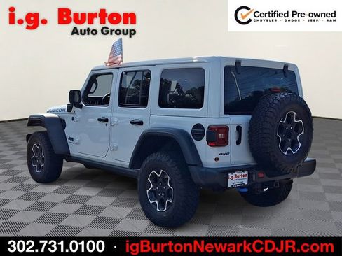 Used 2023 Jeep Wrangler Unlimited Rubicon 4xe w/ Cold Weather Group AWD/4WD image 4