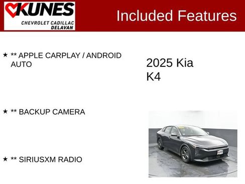 Used 2025 Kia K4 FWD image 3