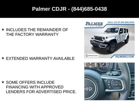 Certified 2024 Jeep Wrangler Unlimited Sahara w/ Technology Group AWD/4WD image 30