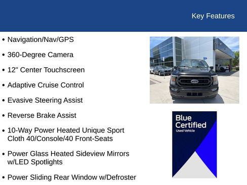 Certified 2023 Ford F150 XLT w/ Equipment Group 302A High AWD/4WD image 32