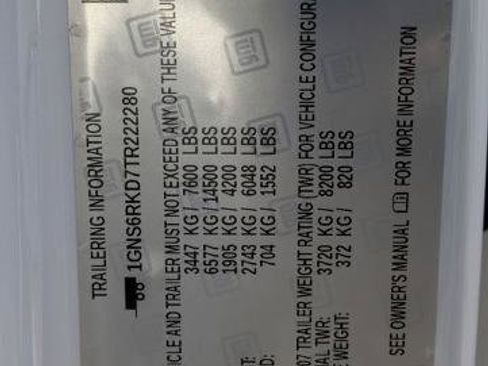 New 2026 Chevrolet Tahoe RST w/ RST Capability Package image 38