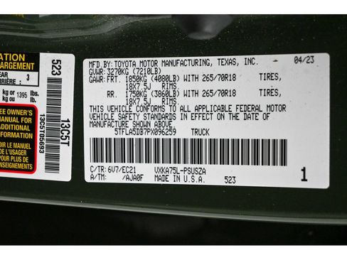 Used 2023 Toyota Tundra SR5 w/ SR5 Premium Package AWD/4WD image 50