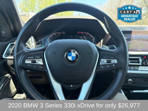 Used 2020 BMW 330i xDrive Sedan w/ Convenience Package AWD/4WD image 17