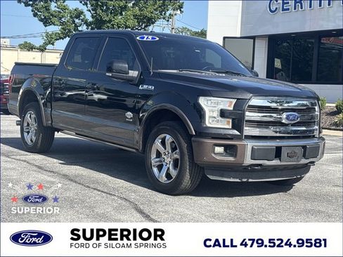 Used 2015 Ford F150 King Ranch w/ Equipment Group 601A Luxury AWD/4WD image 1