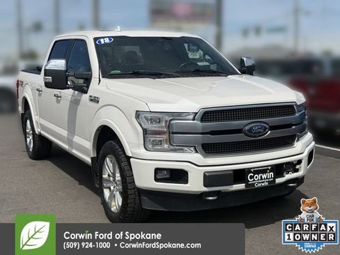 Used 2018 Ford F150 Platinum w/ Equipment Group 701A Luxury AWD/4WD image 1