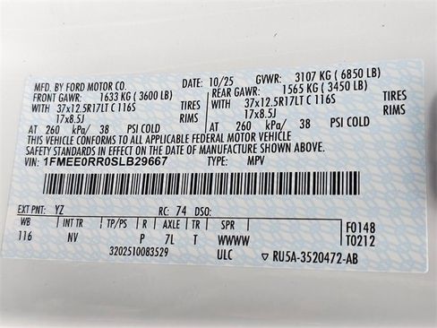 New 2025 Ford Bronco Raptor image 30