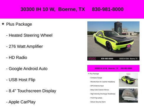 Used 2023 Dodge Challenger R/T w/ T/A Package RWD image 30