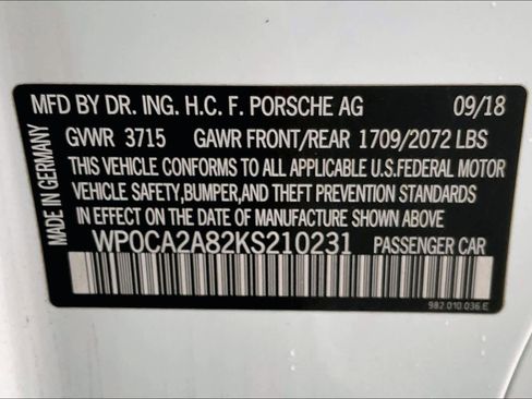 Used 2019 Porsche 718 Boxster RWD image 34