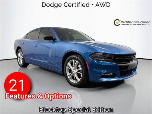 Certified 2023 Dodge Charger SXT w/ Blacktop Special Edition AWD/4WD image 1