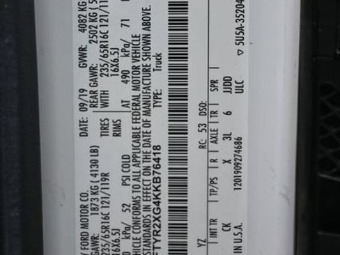 Used 2019 Ford Transit 250 image 68