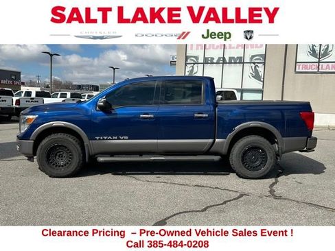 Used 2018 Nissan Titan Platinum Reserve w/ Platinum Utility Package AWD/4WD image 2
