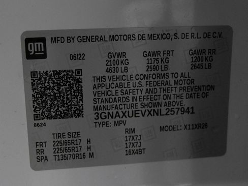 Certified 2022 Chevrolet Equinox LT image 48