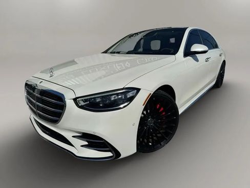 Used 2021 Mercedes-Benz S 580 4MATIC Sedan w/ AMG Line image 1
