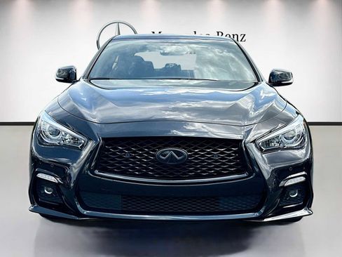 Used 2023 INFINITI Q50 Red Sport 400 w/ Black Opal Edition RWD image 2