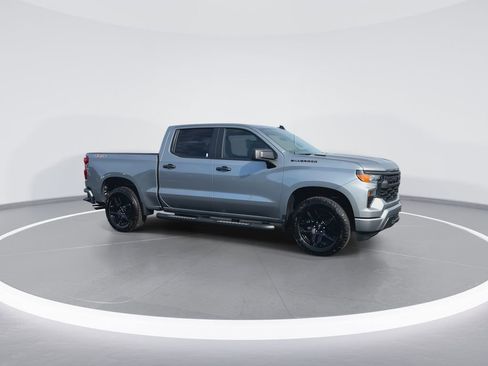 New 2026 Chevrolet Silverado 1500 Custom w/ Turbomax Blackout Package AWD/4WD image 2