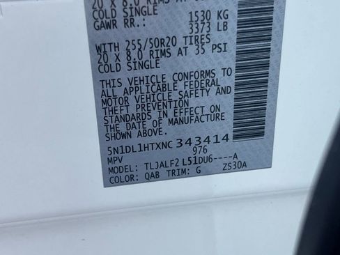 Used 2022 INFINITI QX60 Autograph w/ Cargo Package image 30