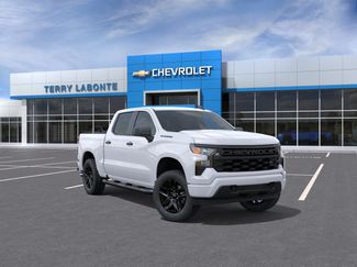New 2026 Chevrolet Silverado 1500 Custom w/ Turbomax Blackout Package AWD/4WD video 2