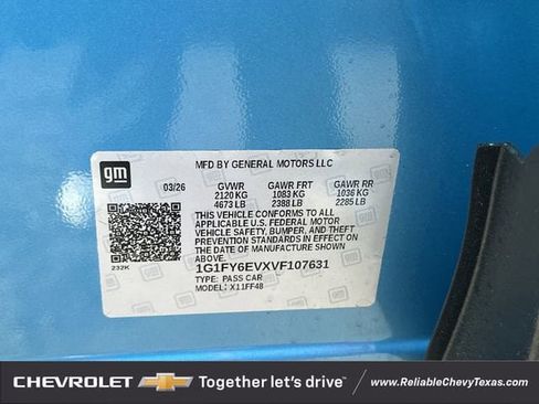 New 2027 Chevrolet Bolt LT FWD image 24