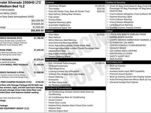 Used 2024 Chevrolet Silverado 2500 LTZ w/ LTZ Convenience Package AWD/4WD image 3