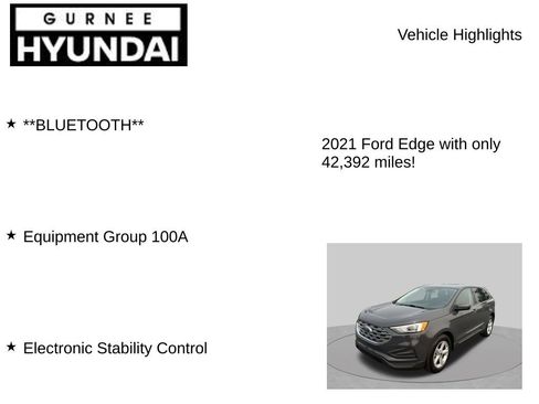 Used 2021 Ford Edge SE AWD/4WD image 7