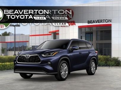 New 2025 Toyota Highlander Platinum