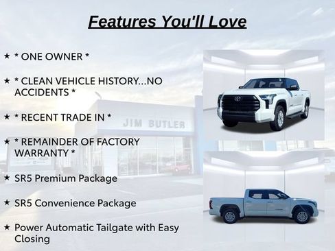 Used 2026 Toyota Tundra SR5 w/ SR5 Premium Package RWD image 9