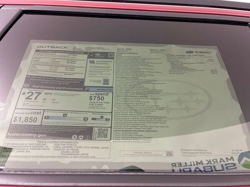 New 2026 Subaru Outback Premium image 10