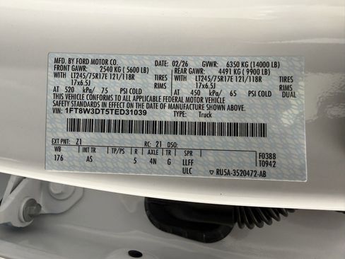 New 2026 Ford F350 XL image 19