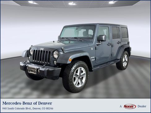 Used 2017 Jeep Wrangler Unlimited Sport w/ Quick Order Package 24S AWD/4WD image 1