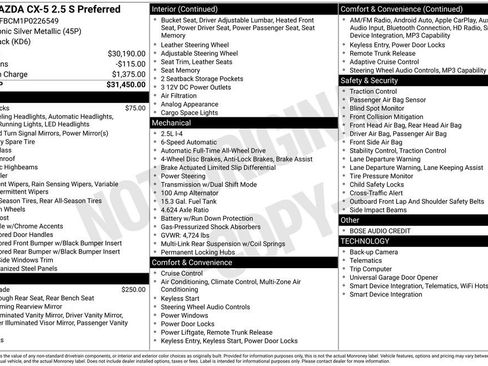 Certified 2023 MAZDA CX-5 AWD 2.5 S image 9