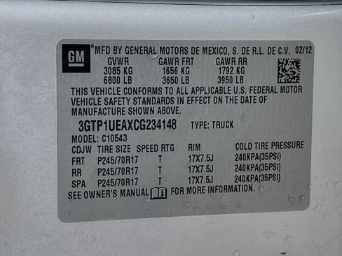 Used 2012 GMC Sierra 1500 SL RWD image 11