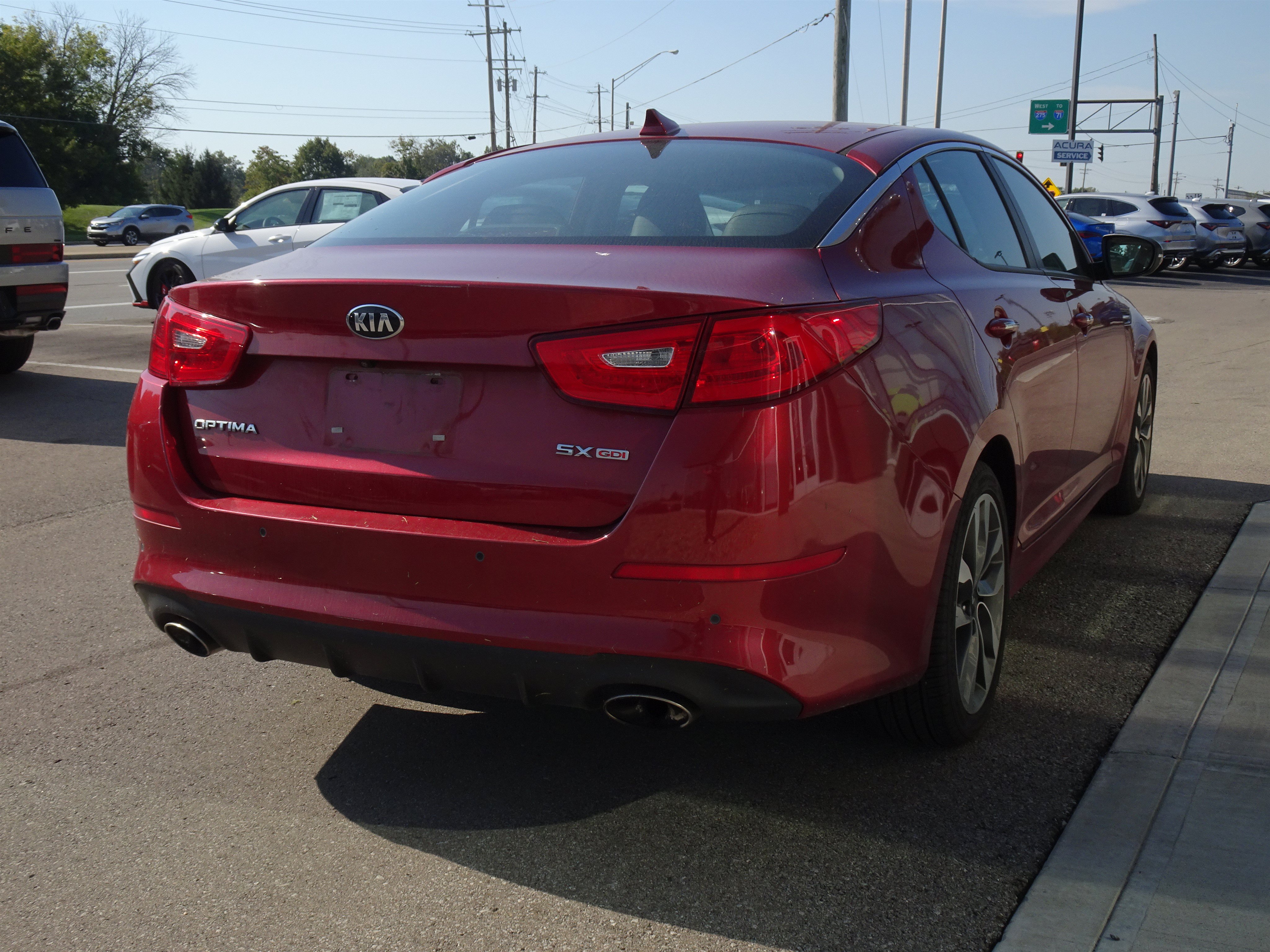 Used 2015 Kia Optima SX w/ SX Premium Technology Package FWD image 5