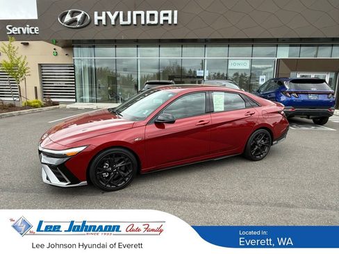 Certified 2024 Hyundai Elantra N Line FWD image 1