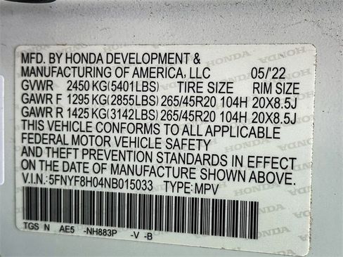 Used 2022 Honda Passport Elite image 33