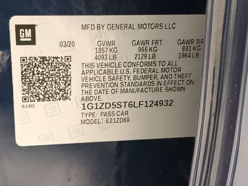 Used 2020 Chevrolet Malibu LT FWD image 38