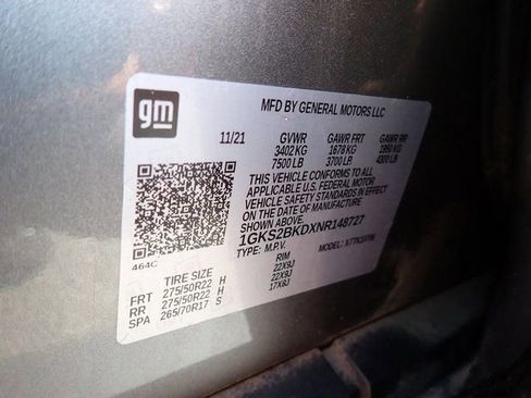 Used 2022 GMC Yukon SLT w/ SLT Premium Package AWD/4WD image 24