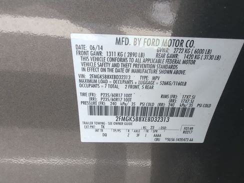 Used 2014 Ford Flex SE FWD image 7