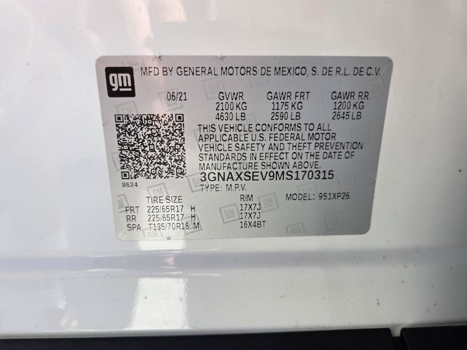 Used 2021 Chevrolet Equinox LS AWD/4WD image 29