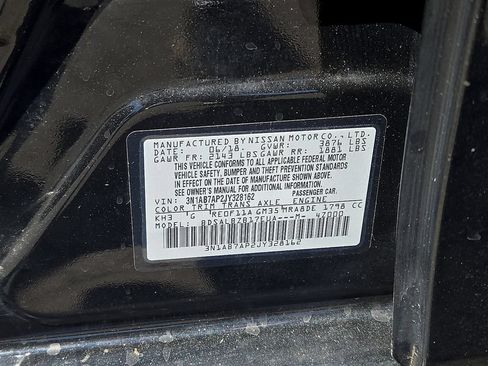 Used 2018 Nissan Sentra S w/ S Midnight Style Package FWD image 28
