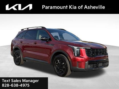 Certified 2025 Kia Sorento SX Prestige w/ Olive Brown Leather Package image 1