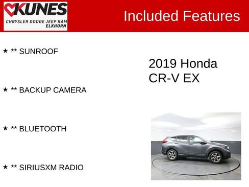 Used 2019 Honda CR-V EX image 2