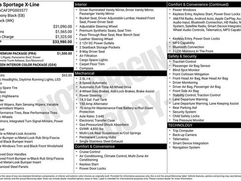 Used 2023 Kia Sportage X-Line w/ X-Line Premium Package image 32