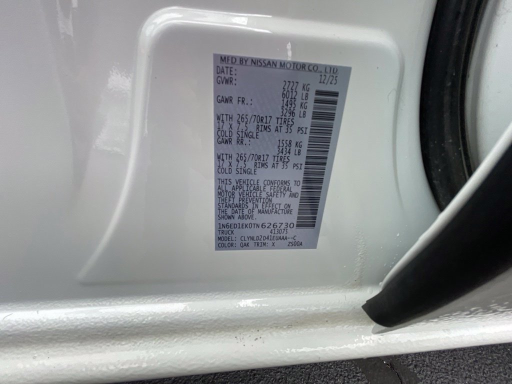 Certified 2026 Nissan Frontier PRO-4X AWD/4WD image 31