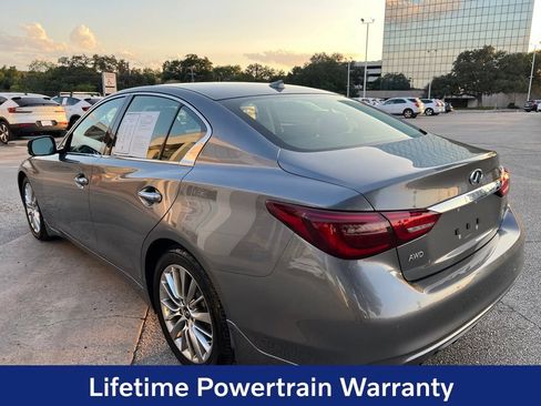 Used 2021 INFINITI Q50 Luxe w/ All Weather Package AWD/4WD image 5