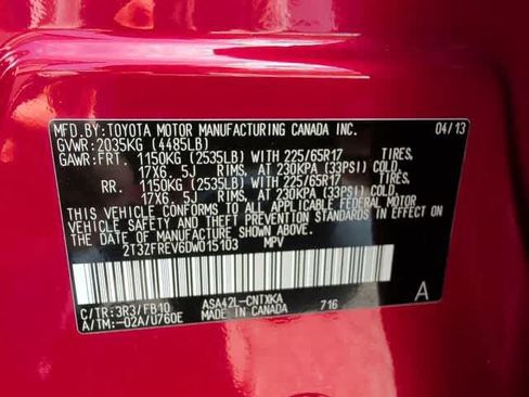 Used 2013 Toyota RAV4 LE image 30