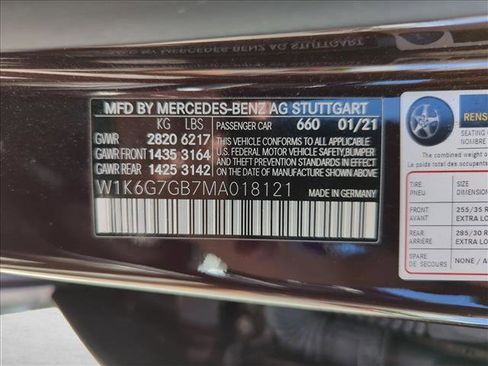 Used 2021 Mercedes-Benz S 580 4MATIC Sedan image 15