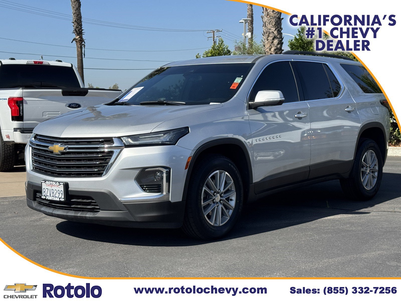 Used 2022 Chevrolet Traverse LT FWD image 3
