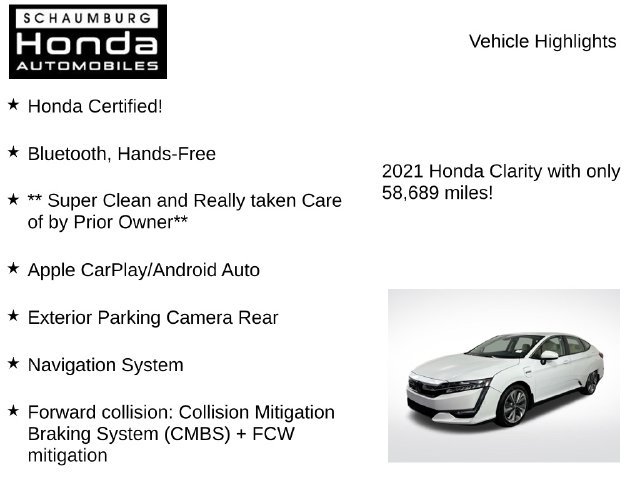 Used 2021 Honda Clarity Touring image 14
